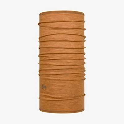 Obrázek Buff Merino Lightweight multifunkční šátek SOLID MUSTARD, žlutý