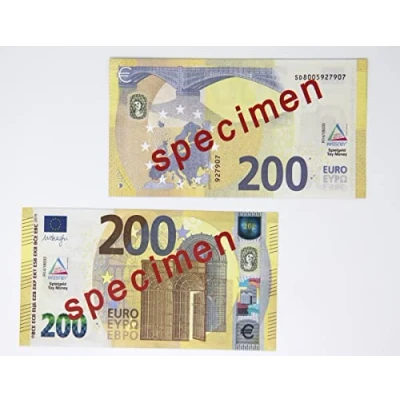 Obrázek WISSNER 80626 aktiv lernen Euro Spielgeld zum Rechnen 100 x 200 Banknoten
