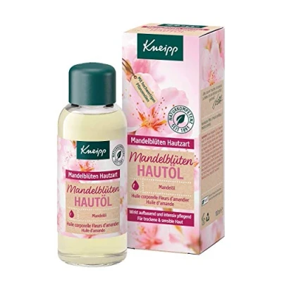 Obrázek Kneipp Pleťový olej s mandlovými květy jemný pleť kvalitní mandlový bohatým bambuckým máslem, slunečnicový &amp; vitamin E přírodní pečující komplex pro suchou a citlivou pokožku 100