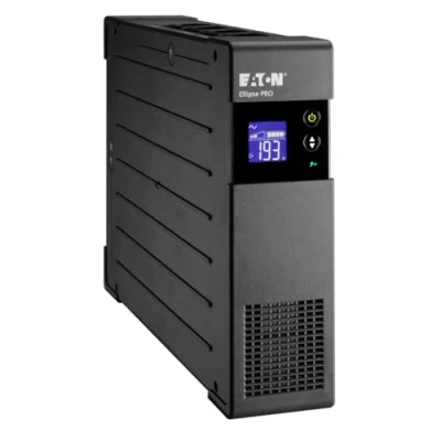 Obrázek Eaton USV Ellipse PRO 850 DIN Line Interactive ELP850DIN 850VA (4 výstupy IEC) regulace napětí (AVR) UPS s displejem a USB rozhraním (vč. kabelu)