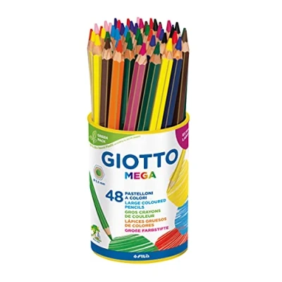 Obrázek GIOTTO 518100 barevných tužek, vícebarevné, 48 Count (Pack of 1)