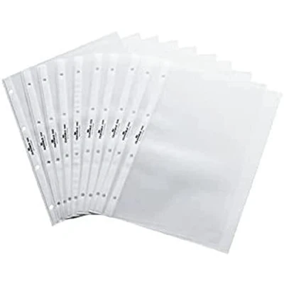 Obrázek Durable Průhledný obal na stolní flipchart, 1 sáček à 10 kusů, bezbarvý, 856619