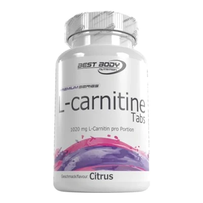 Obrázek Best Body Nutrition L karnitin Tabs, citrus, 60 ks. dóza