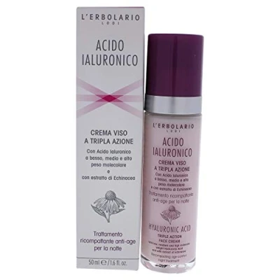 Obrázek L&#039;Erbolario Noční krém s trojitým účinkem, 1 balení (1x 50 ml)