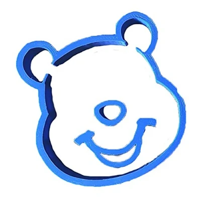Obrázek Cuticuter Winnie The Pooh Fondant Schneider, blau, 8 x 7 1.5 cm