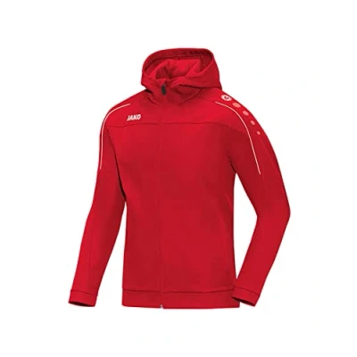 Obrázek JAKO Pánská základní bunda s kapucí Classico, nightblue/citro, 4XL, 6850