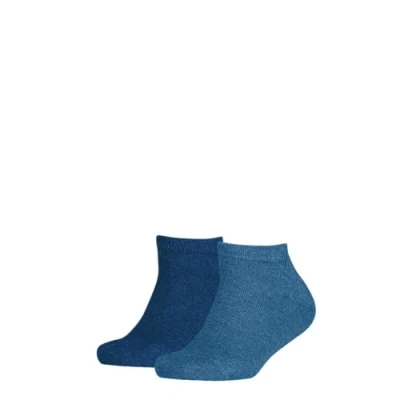 Obrázek Tommy Hilfiger Unisex dětské ponožky do tenisek (balení 2 ks), Džínová