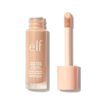 Obrázek e.l.f. Cosmetics Halo Glow Liquid Filter, Illuminating Booster For A Radiant Complexion, Infused With Hyaluronic Acid, 4 Medium