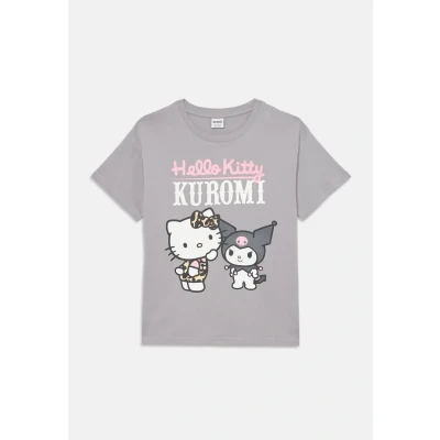 Obrázek Lindex Hello Kitty Triko s potiskem pro děti, Velikost: 128, Grey