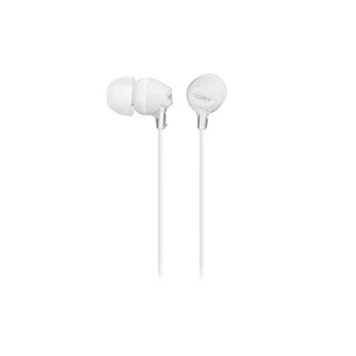 Obrázek Sony MDR EX15LPW uzavřená sluchátka do uší bílá
