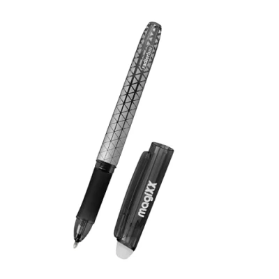 Obrázek Online mazací tužka magiXX gelové pero černá s tloušťkou 0,7 mm I kuličkové gumovatelné pro učení psaní a do kanceláře, Erasable Pen Set studenty, školáky