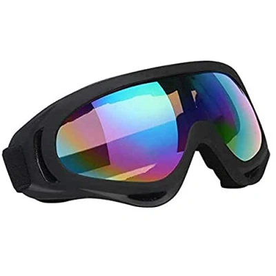 Obrázek Vicloon lyžařské brýle, brýle na lyže a snowboard, UV ochrana motokrosové kompatibilní s helmou, proti zamlžení, sportovní pro lyžování motorku jízdní kolo skaty,