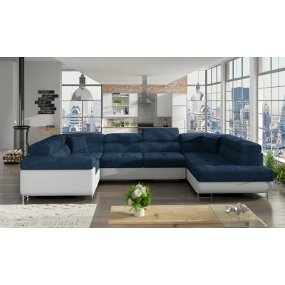 Obrázek Letto sedací souprava Materiál / Dekor: Kronos 09, Ekokůže Soft 17, Orientace: Pravá