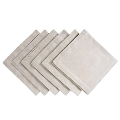 Obrázek DII Chambray Kitchen Tabletop Collection sada ubrousků přírodní
