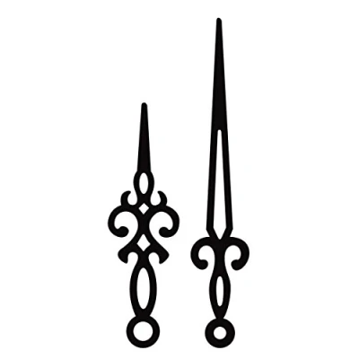 Obrázek Artemio 75 und 100 mm Retro Zeiger, Schwarz