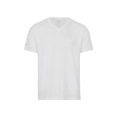 Obrázek Trigema Pánské tričko s výstřihem do V Coolmax®, bílá