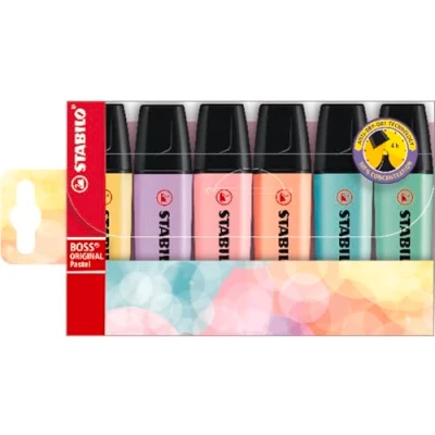 Obrázek Zvýrazňovače Stabilo Boss Original Pastel