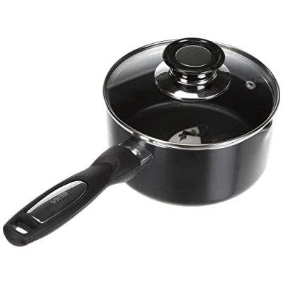 Obrázek Beka 13076174 rendlík s rukojetí nepřilnavý se skleněnou poklicí 16 cm Pro Induc