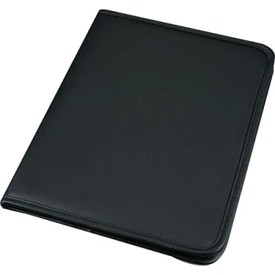 Obrázek Alassio 30099 desky na psaní SAVONA ve formátu DIN A4, obchodní z imitace kůže FINEtouch, dokumenty v černé barvě, cca 31 x 24 1,5 cm