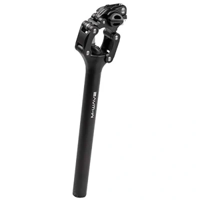 Obrázek M Wave FOURSPRING VARIO sedlovka, černá, 30,9 mm, matná černá