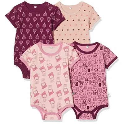 Obrázek Pippi Baby Mädchen Formender Body, Fialová (Lilac 600), 50