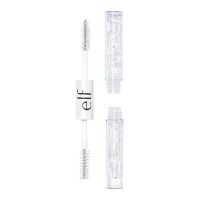 Obrázek e.l.f. Clear Brow &amp; Lash Mascara, oboustranná Gel dlouhotrvající pečující receptura, veganská a netestovaná na zvířatech, 2,50 ml