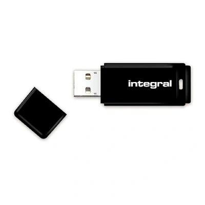 Obrázek Integral 128GB černý USB 2.0 paměťový flash disk
