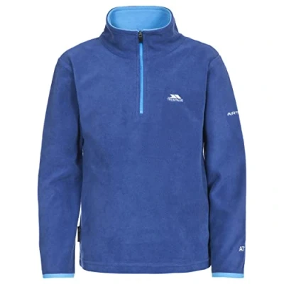 Obrázek Trespass Etto, Blue, 3/4, ultra lehký fleece 130 g/m² pro děti / chlapce 212 let, 34 roky, modrá