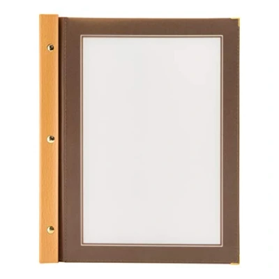 Obrázek Securit Desky na jídelní lístky Wood, DIN A4, hnědé, dřevo, 1 jednotka