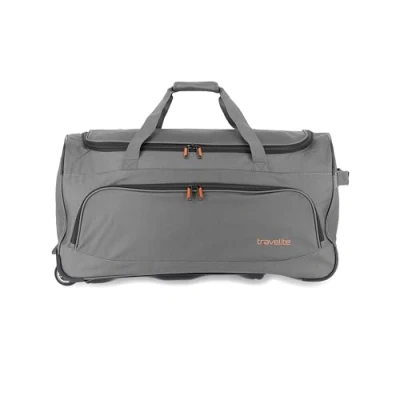 Obrázek Travelite Basics Fresh Cestovní taška s kolečky, 71 cm, antracitová (šedá), kolečky