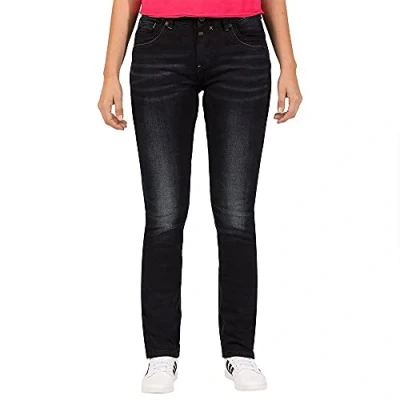 Obrázek Timezone Dámské džíny Tahilatz Womenshape Slim, Black Diamond Wash 9047, 29W / 32L