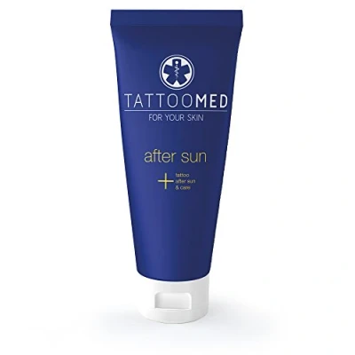 Obrázek TattooMed péče o tetovanou pokožku, po opalování, krém pro každodenní péči tetování, balení 1 ks (1נ100 ml)