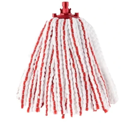 Obrázek Vileda Náhradní mop z mikrovlákna SuperMocio, pro všechny stírací systémy optimální absorpce volných vlasů a nečistot, odstraňuje více než 99 % bakterií pouze vodou, 1 balení
