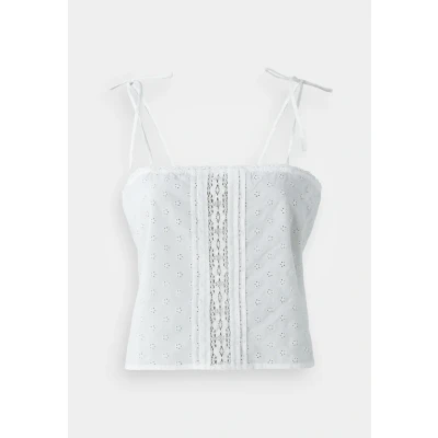 Obrázek Lindex Camisole Pyjama Anglais Pyžamový top, Ženy, Velikost: XS, White