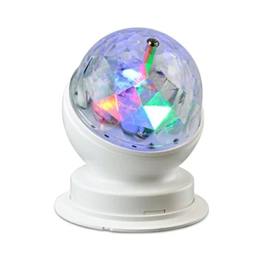 Obrázek X4 LIFE LED disko koule mini party světlo pro obývací pokoje a dětský pokoj rotující, RGB