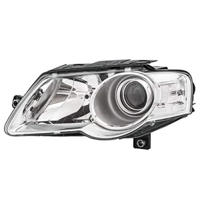 Obrázek HELLA 1EL 247 014 011 FF/Halogen/DE světlomet pro mj. VW Passat Variant (3C5) ECE pravostranný provoz levý, černý