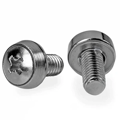 Obrázek StarTech.com CABCAGENT62B M6 Klecová matice Černá, 100 kusů