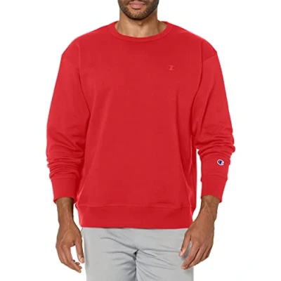 Obrázek Champion Herren Powerblend Pullover Sweatshirt, Team Red Scarlet, XL EU