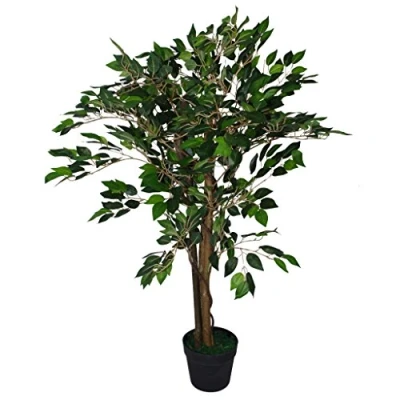 Obrázek Leaf Kunstpflanze, 90 cm, Dunkelgrün