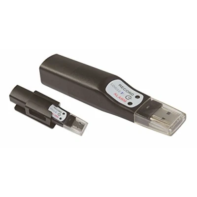 Obrázek TFA Dostmann Log32 T datový záznamník pro teplotu, 31.1055, paměť 60 000 datových sad, D 22 (30) x Š 21 (28) V 102 mm