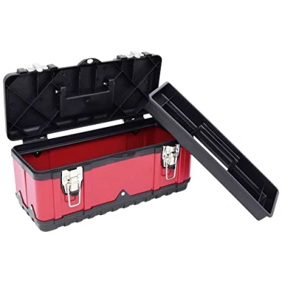 Obrázek KS Tools 850.0355 Plastová ocelová bedna na nářadí, 395x180x170mm