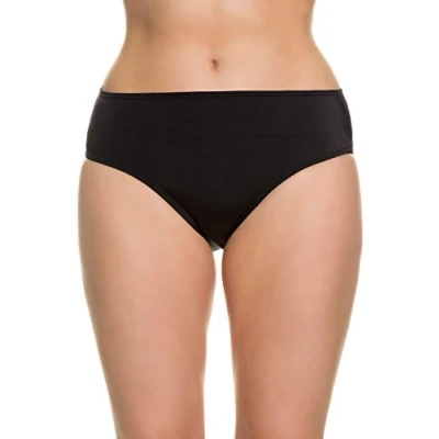Obrázek Ulla Popken Dámské bikiny slipy, velké velikosti, černá