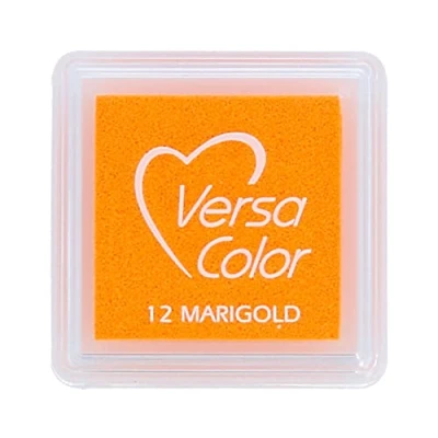 Obrázek Tsukineko VersaColor Stempelkissen Orange, Marigold Klein Deckend, Wassbasis Wasserfest Embossing