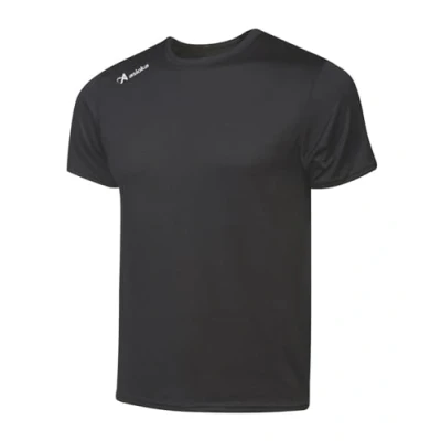 Obrázek Asioka Unisex Kinder 130/16N Sportliches T Shirt, Schwarz, 3XS (8 10)