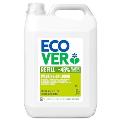 Obrázek Ecover Mycí prostředek, doplňovací balení, citrón a aloe vera, 5 l