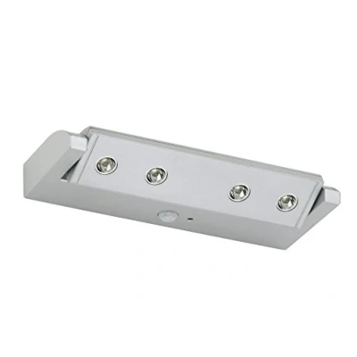 Obrázek Briloner Svítidla pod kuchyňskou linku se senzorem, 4 LED, titanová/stříbrná 2269 041