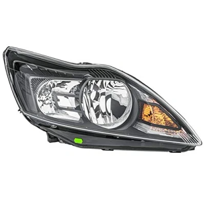 Obrázek HELLA 1EE 354 257 041 halogenový světlomet pro mj. Ford Focus II (DA_, HCP, DP) Titanium černý pravostranný provoz vpravo