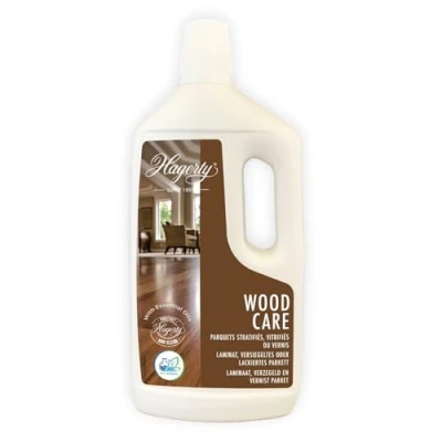 Obrázek Hagerty Čistič dřevěných podlah Wood Floor Care, efektivní čistič parket pro hloubkové čištění a péči o všechny dřevěné laminátové podlahy, intenzivní s protiskluzovým efektem