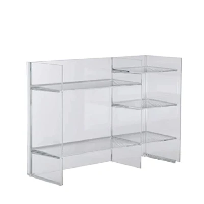 Obrázek Kartell Regálový systém 9910B4 Sound Rack, transparentní
