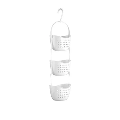 Obrázek Premier Housewares Tier DuschCaddy, bílá, PP polypropylen, 16x22x83